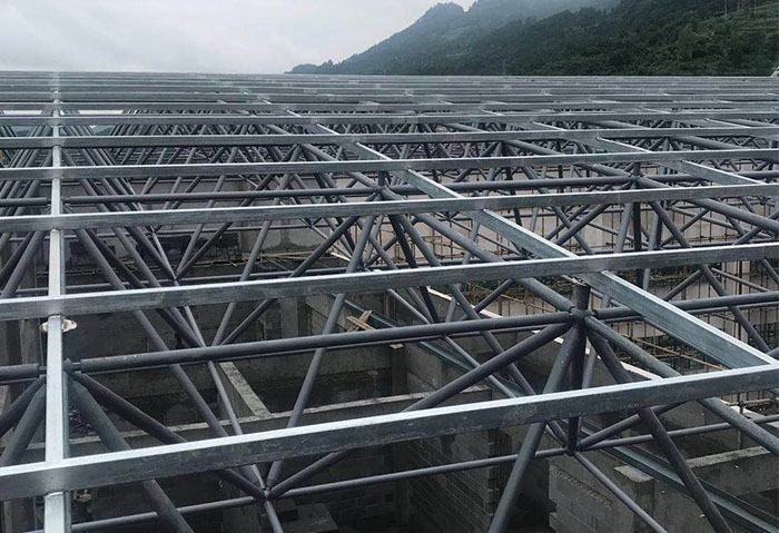 东阳仁怀冠英学校艺体楼网架